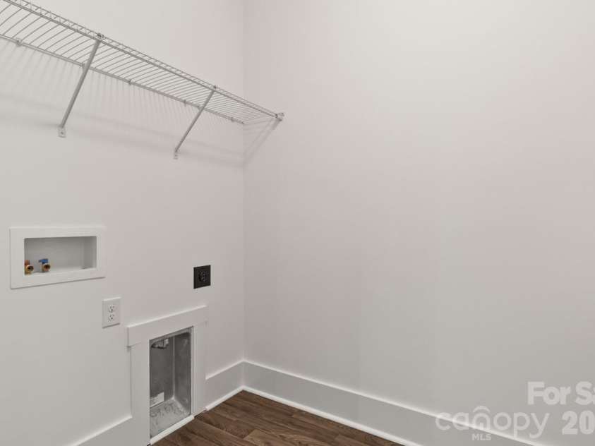 142 Fairfield Drive, Troutman, NC 28166.  MLS# CAR4349688, YatesRealty ID 2802. Upper Level Laundry Room