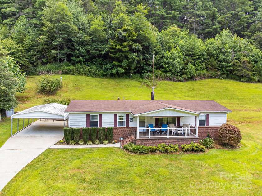 582 Lewis Branch Road, Marshall, NC 28753.  MLS# CAR4284450, YatesRealty ID 28023. 