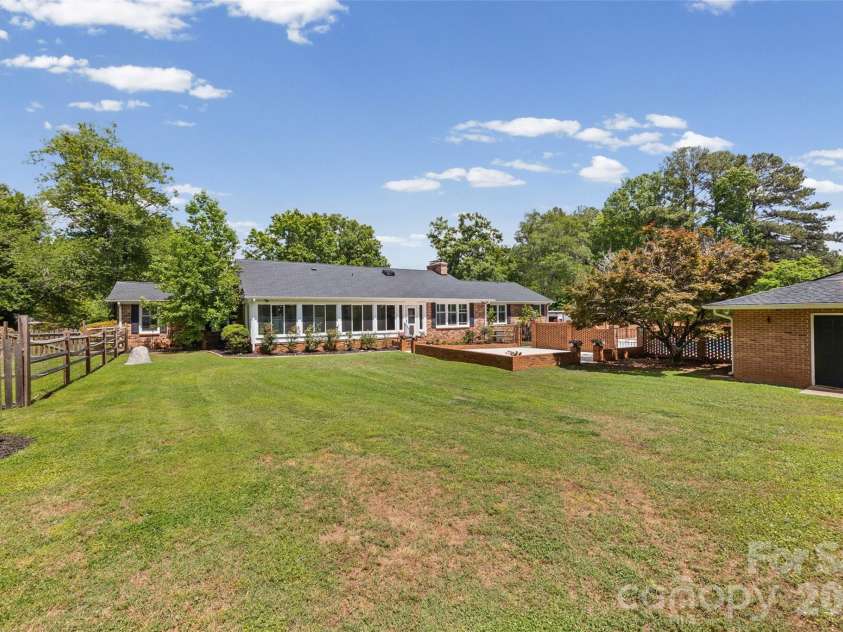 2107 Meadow Lane, Rock Hill, SC 29732.  MLS# CAR4379057, YatesRealty ID 28045. Backyard