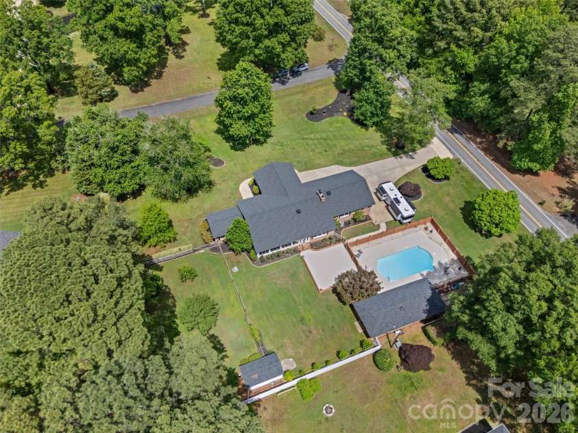 2107 Meadow Lane, Rock Hill, SC 29732.  MLS# CAR4379057, YatesRealty ID 28045. Overhead View