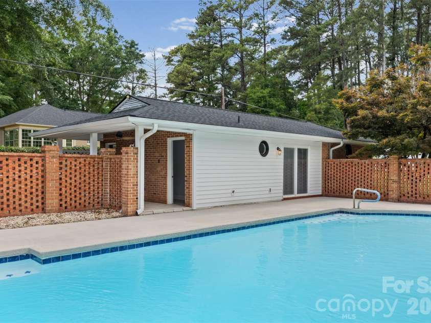 2107 Meadow Lane, Rock Hill, SC 29732.  MLS# CAR4379057, YatesRealty ID 28045. Pool & Pool House