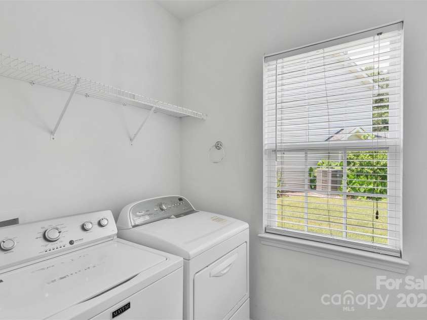 2004 Onotoa Drive, Indian Trail, NC 28079.  MLS# CAR4272970, YatesRealty ID 28047. Main level Laundry