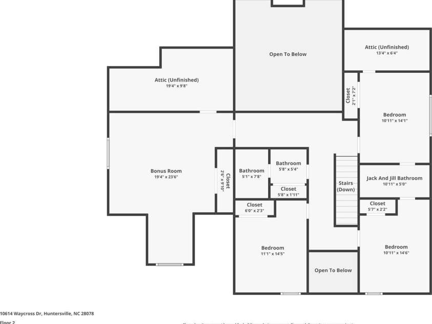 10614 Waycross Drive, Huntersville, NC 28078.  MLS# CAR4281155, YatesRealty ID 28048. 