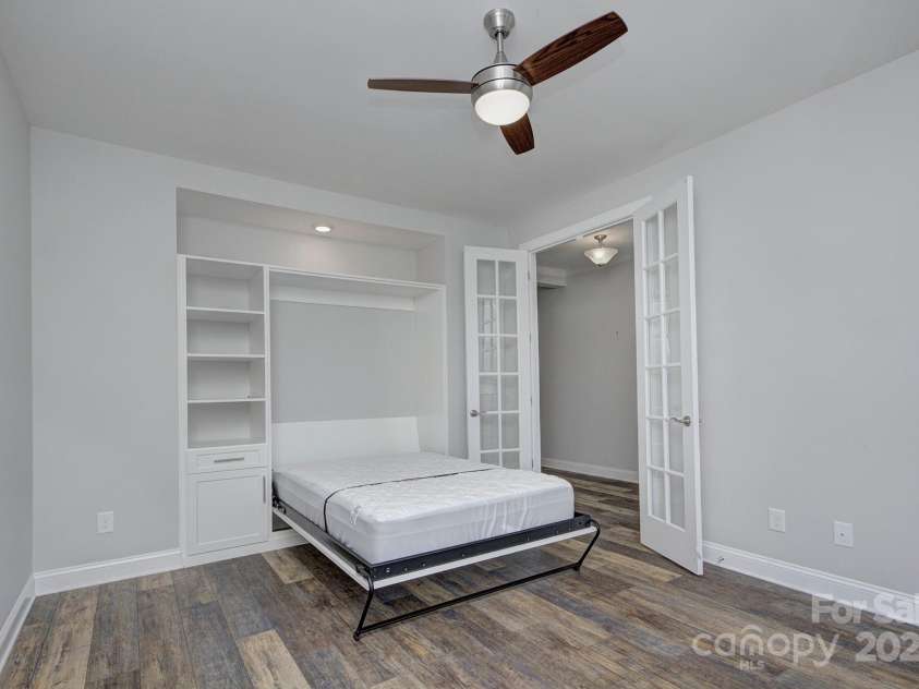5527 Cheerful Lane, Charlotte, NC 28215.  MLS# CAR4275434, YatesRealty ID 28049. Murphy bed in office-- bed/mattress remain