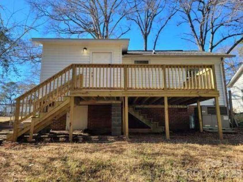 1116 East Drive, Gastonia, NC 28052.  MLS# CAR4353217, YatesRealty ID 2805. New Deck that leads to Backyard