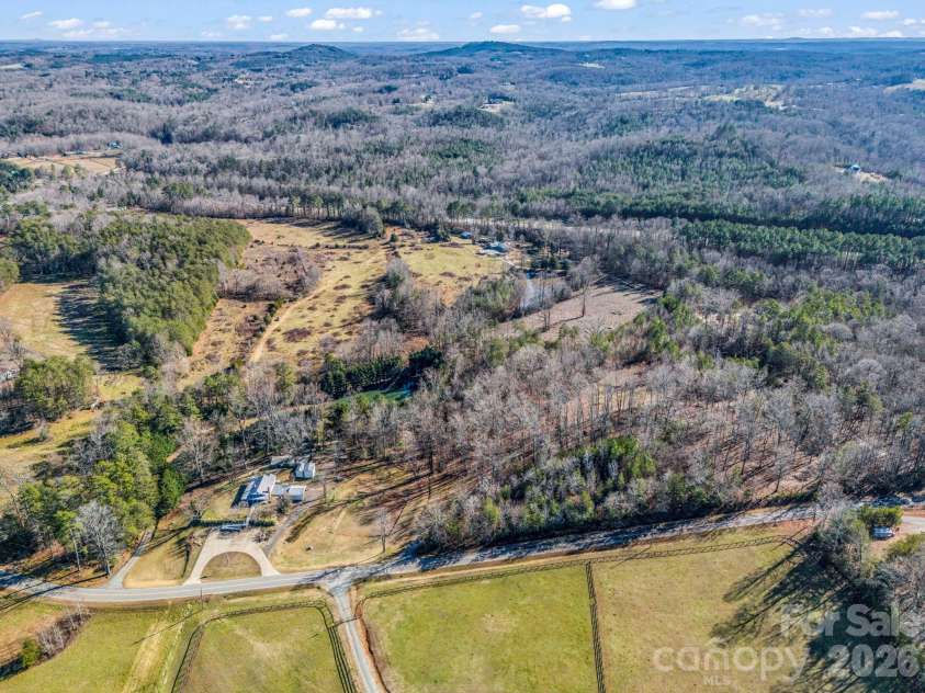620 Smith Waldrop Road, Columbus, NC 28722.  MLS# CAR4379535, YatesRealty ID 28052. Drone pic over property
