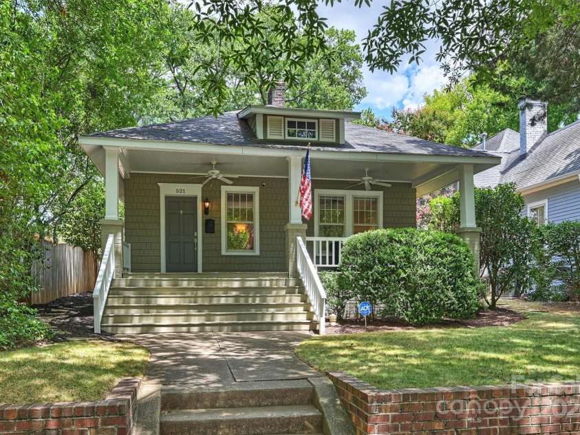 521 Worthington Avenue, Charlotte, NC 28203.  MLS# CAR4281216, YatesRealty ID 28055. 