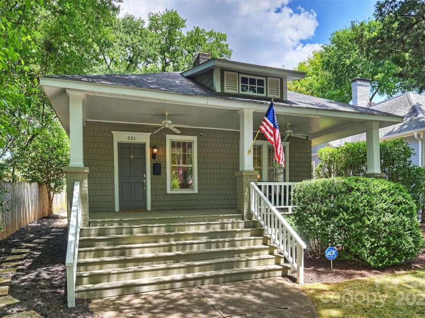 521 Worthington Avenue, Charlotte, NC 28203.  MLS# CAR4281216, YatesRealty ID 28055. 