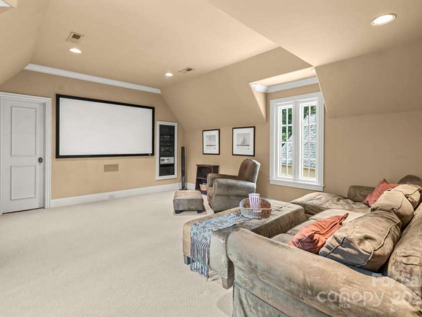 343 Wester Brewlands Road, Iron Station, NC 28080.  MLS# CAR4284507, YatesRealty ID 28060. Dedicated Media Room! Get ready for movie night in the media room with built-in surround sound and theater-style seating possibilities.