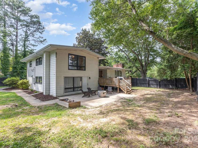 747 Saint Michaels Lane, Gastonia, NC 28052.  MLS# CAR4267169, YatesRealty ID 28066. Back Yard with Patio (and deck1)