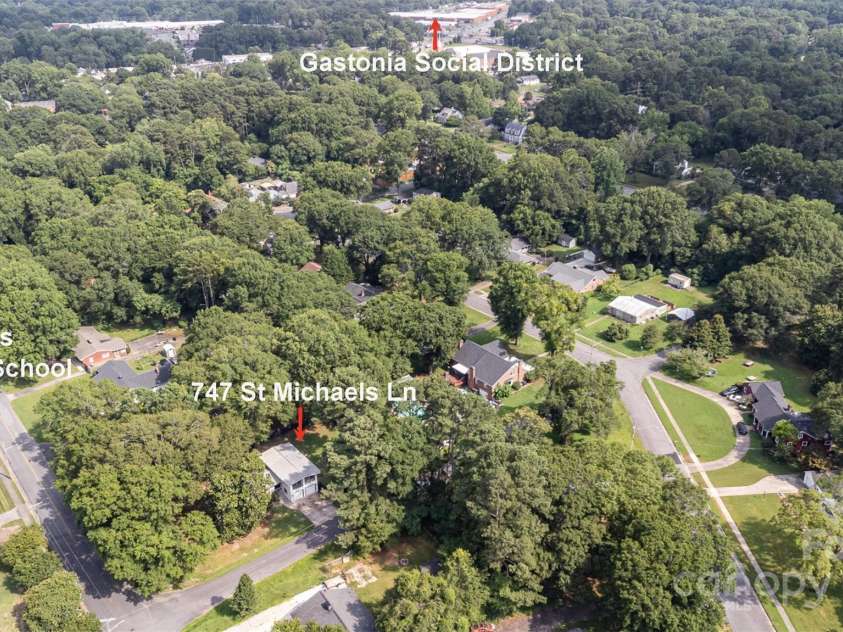 747 Saint Michaels Lane, Gastonia, NC 28052.  MLS# CAR4267169, YatesRealty ID 28066. Great Location!!