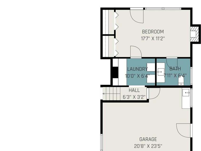 747 Saint Michaels Lane, Gastonia, NC 28052.  MLS# CAR4267169, YatesRealty ID 28066. Lower Level Floorplan