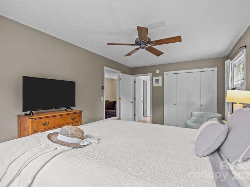 100 Poplar Spring Trail, Hendersonville, NC 28739.  MLS# CAR4251710, YatesRealty ID 28067. Upper Level 2nd Living Quarter's Bedroom