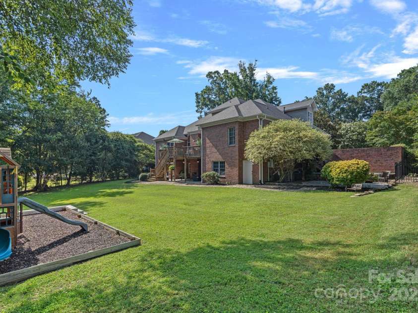 343 Gringley Hill Road, Fort Mill, SC 29708.  MLS# CAR4274138, YatesRealty ID 28068. Back Yard
