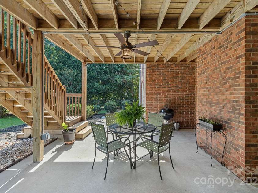 343 Gringley Hill Road, Fort Mill, SC 29708.  MLS# CAR4274138, YatesRealty ID 28068. Covered Patio