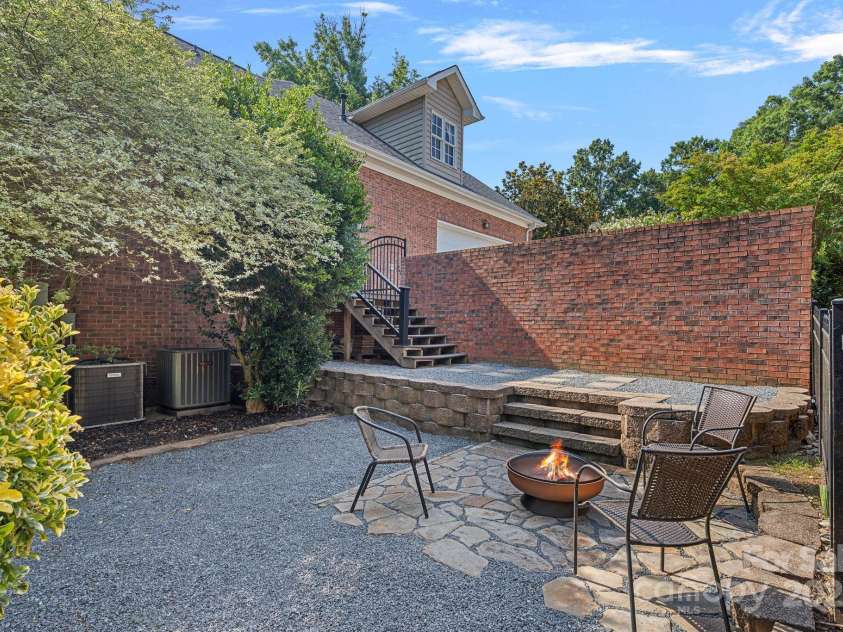 343 Gringley Hill Road, Fort Mill, SC 29708.  MLS# CAR4274138, YatesRealty ID 28068. Firepit