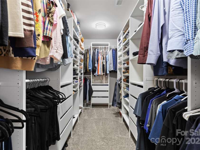 2042 Newport Drive, Fort Mill, SC 29707.  MLS# CAR4257730, YatesRealty ID 28069. Fully customized primary closet