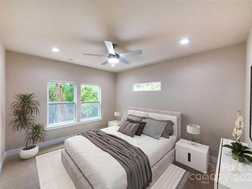 311 Echodale Drive, Charlotte, NC 28217.  MLS# CAR4202970, YatesRealty ID 2807. Virtually staged