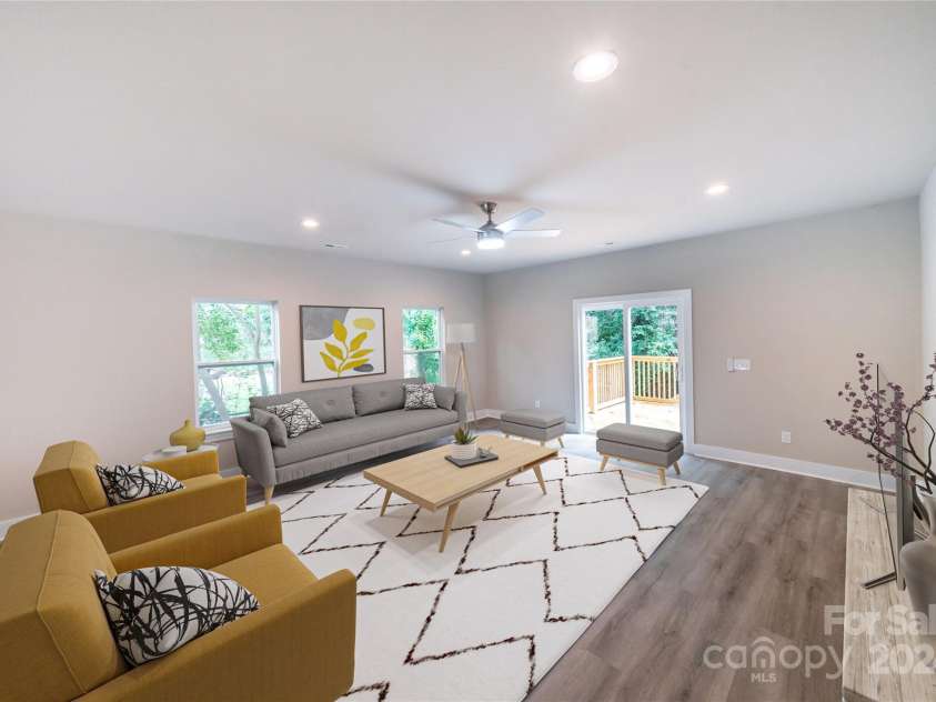 311 Echodale Drive, Charlotte, NC 28217.  MLS# CAR4202970, YatesRealty ID 2807. Virtually staged