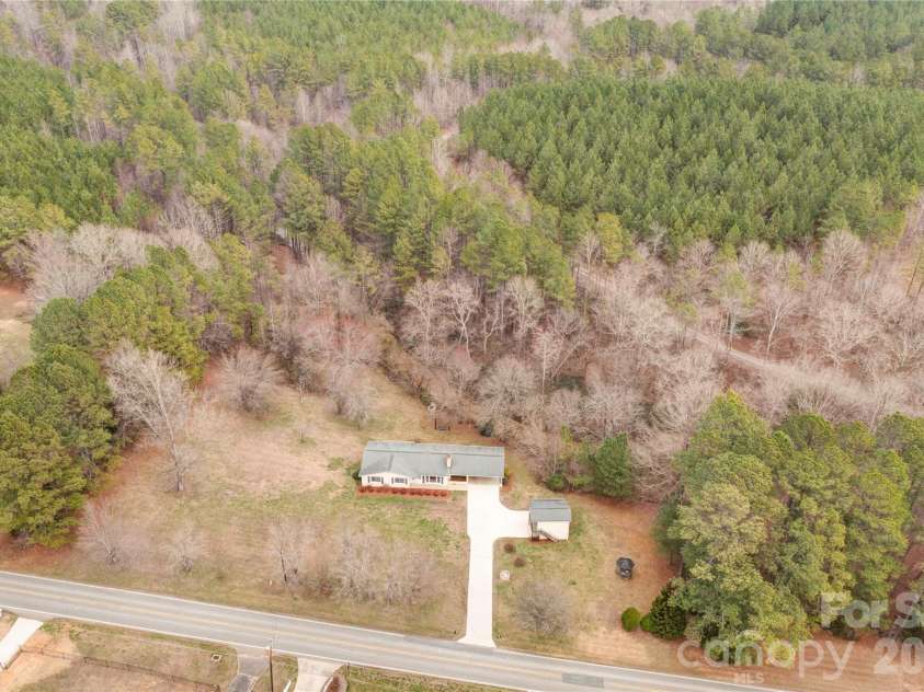 845 Long Branch Road, Grover, NC 28073.  MLS# CAR4353452, YatesRealty ID 2807. Aerial View
