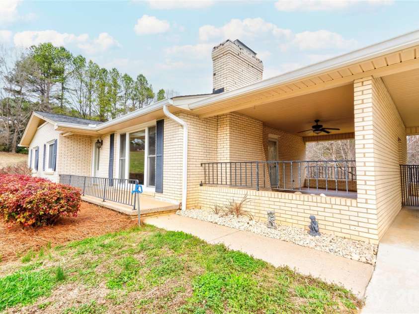 845 Long Branch Road, Grover, NC 28073.  MLS# CAR4353452, YatesRealty ID 2807. Covered Patio