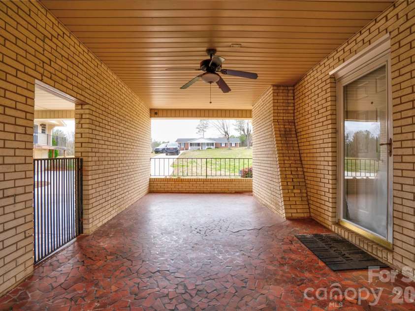 845 Long Branch Road, Grover, NC 28073.  MLS# CAR4353452, YatesRealty ID 2807. Covered Patio
