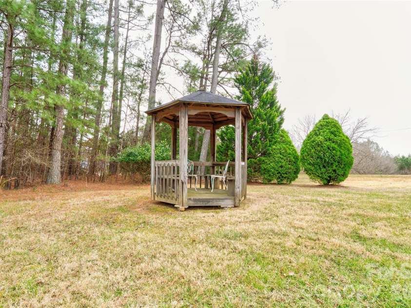 845 Long Branch Road, Grover, NC 28073.  MLS# CAR4353452, YatesRealty ID 2807. Gazebo