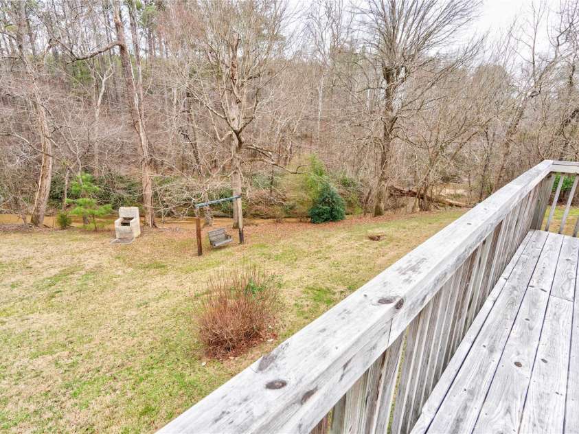 845 Long Branch Road, Grover, NC 28073.  MLS# CAR4353452, YatesRealty ID 2807. View from Back Deck