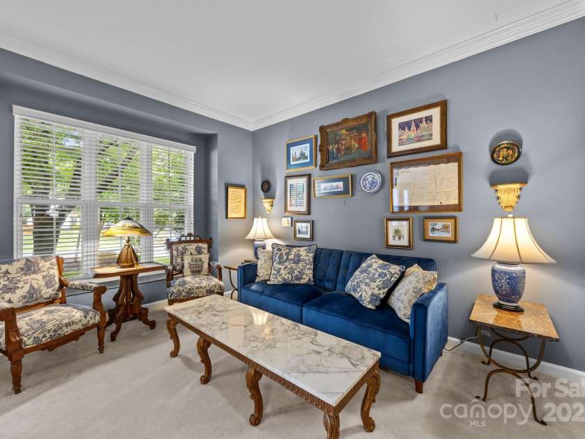 6932 Curlee Court, Charlotte, NC 28277.  MLS# CAR4283210, YatesRealty ID 28075. Formal Living Room