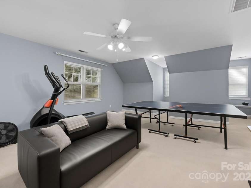 6932 Curlee Court, Charlotte, NC 28277.  MLS# CAR4283210, YatesRealty ID 28075. Game Room Fun