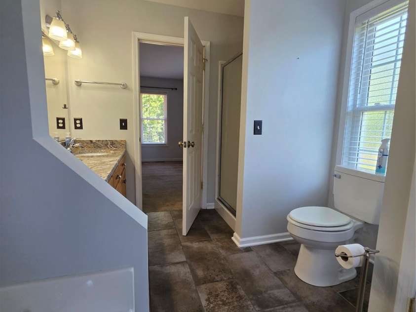 305 Imperial Way, Albemarle, NC 28001.  MLS# CAR4389607, YatesRealty ID 28080. Primary Bathroom