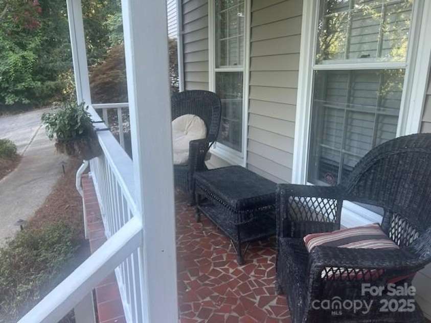252 Deerfield Street, Lenoir, NC 28645.  MLS# CAR4285316, YatesRealty ID 28086. Relaxing front porch