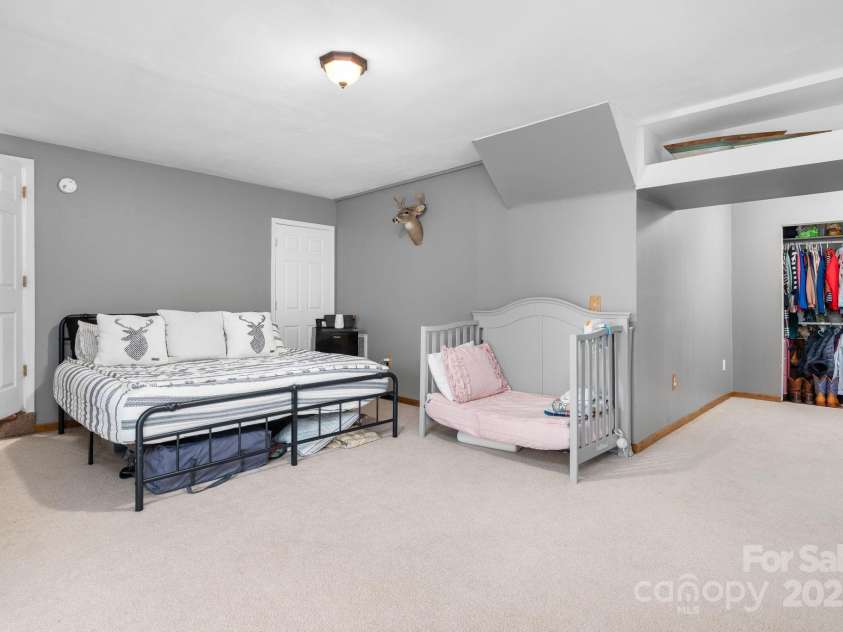 1390 Grants Mountain Road, Marion, NC 28752.  MLS# CAR4213166, YatesRealty ID 2809. Bedroom Basement