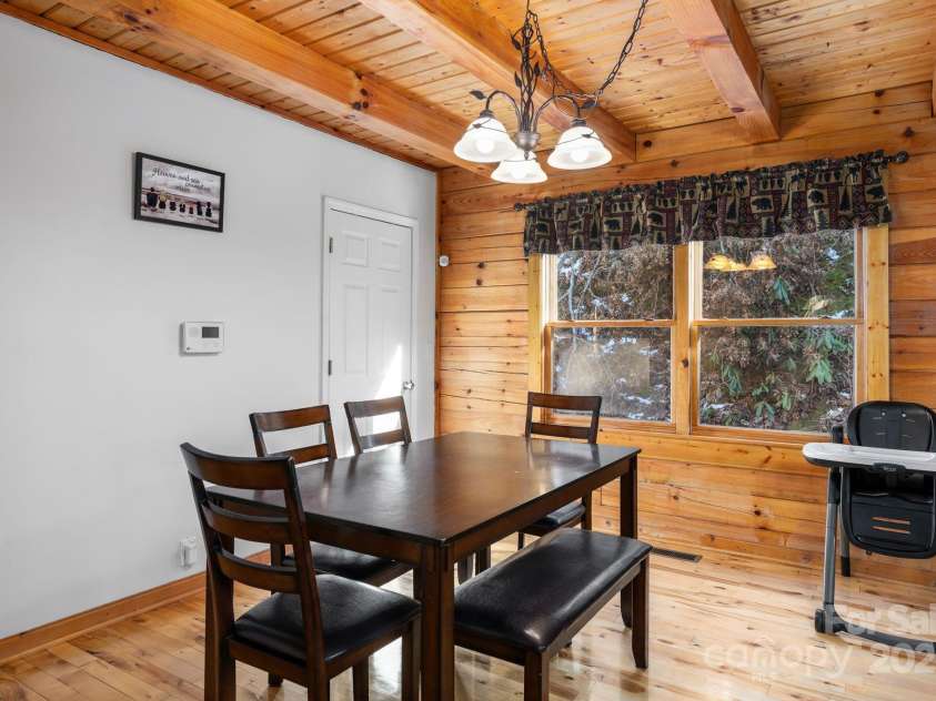 1390 Grants Mountain Road, Marion, NC 28752.  MLS# CAR4213166, YatesRealty ID 2809. Dining Area