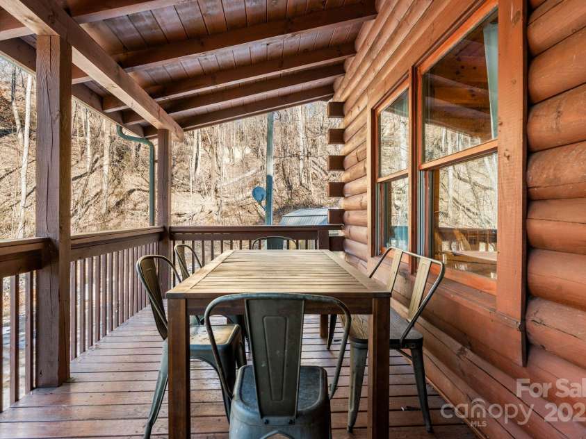 1390 Grants Mountain Road, Marion, NC 28752.  MLS# CAR4213166, YatesRealty ID 2809. Front Porch