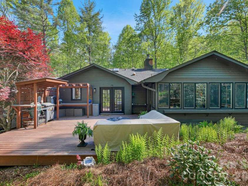 492 Falls Creek Road, Pisgah Forest, NC 28768.  MLS# CAR4375226, YatesRealty ID 28094. 