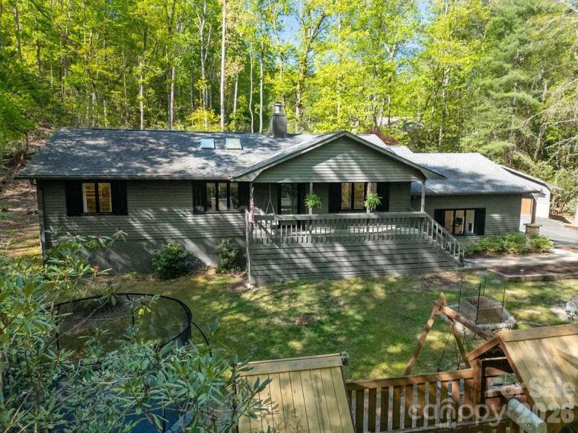 492 Falls Creek Road, Pisgah Forest, NC 28768.  MLS# CAR4375226, YatesRealty ID 28094. 