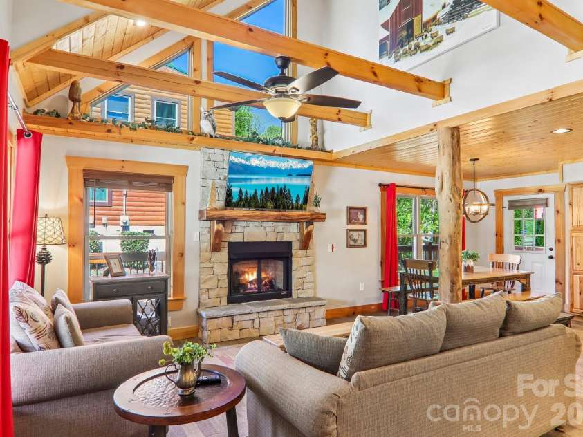 589 Panoramic Loop, Maggie Valley, NC 28751.  MLS# CAR4372216, YatesRealty ID 28097. Awesome first impressions