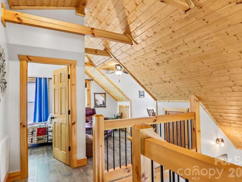 589 Panoramic Loop, Maggie Valley, NC 28751.  MLS# CAR4372216, YatesRealty ID 28097. Upstairs Loft