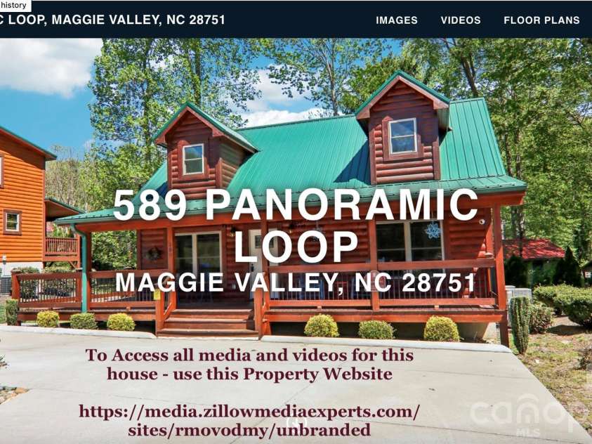 589 Panoramic Loop, Maggie Valley, NC 28751.  MLS# CAR4372216, YatesRealty ID 28097. VIDEO Available - take a look - paste the link into your brower