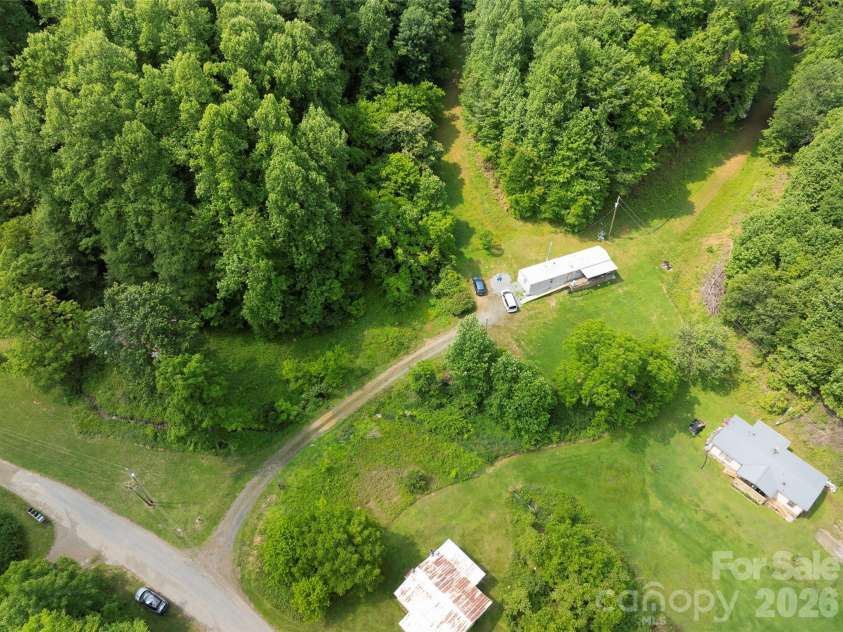 320 Board Tree Road, Marshall, NC 28753.  MLS# CAR4266213, YatesRealty ID 2810. Entrance to trailer and property 