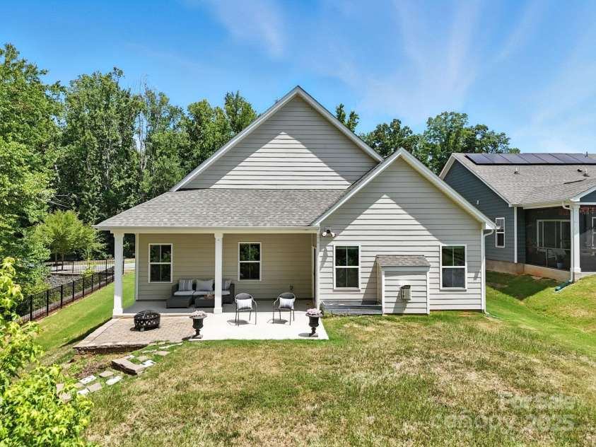 5227 Larewood Drive, Harrisburg, NC 28215.  MLS# CAR4279340, YatesRealty ID 28104. Back of Home