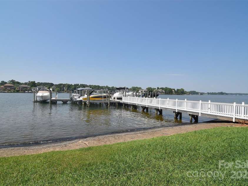 19641 Meta Road, Cornelius, NC 28031.  MLS# CAR4240880, YatesRealty ID 28105. Community dock area