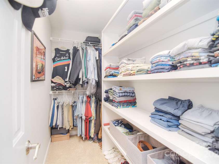 19641 Meta Road, Cornelius, NC 28031.  MLS# CAR4240880, YatesRealty ID 28105. Huge secondary bedroom closet