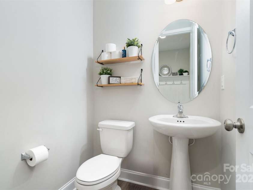 15230 Ravenall Drive, Huntersville, NC 28078.  MLS# CAR4243308, YatesRealty ID 28107. Powder Room