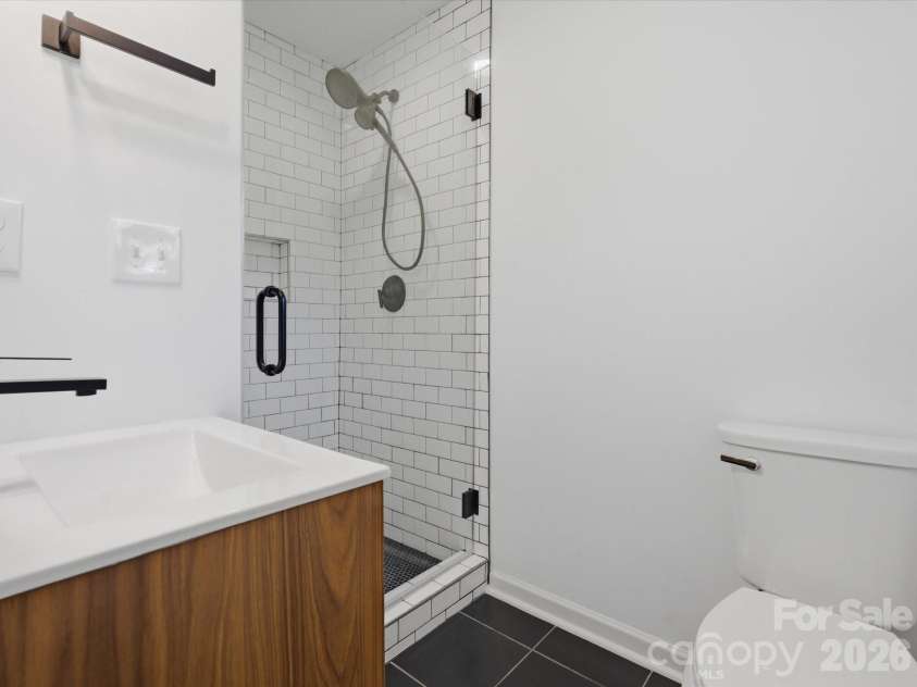 3633 Rosehaven Drive, Charlotte, NC 28205.  MLS# CAR4383444, YatesRealty ID 28107. Bathroom in 3rd Bedroom