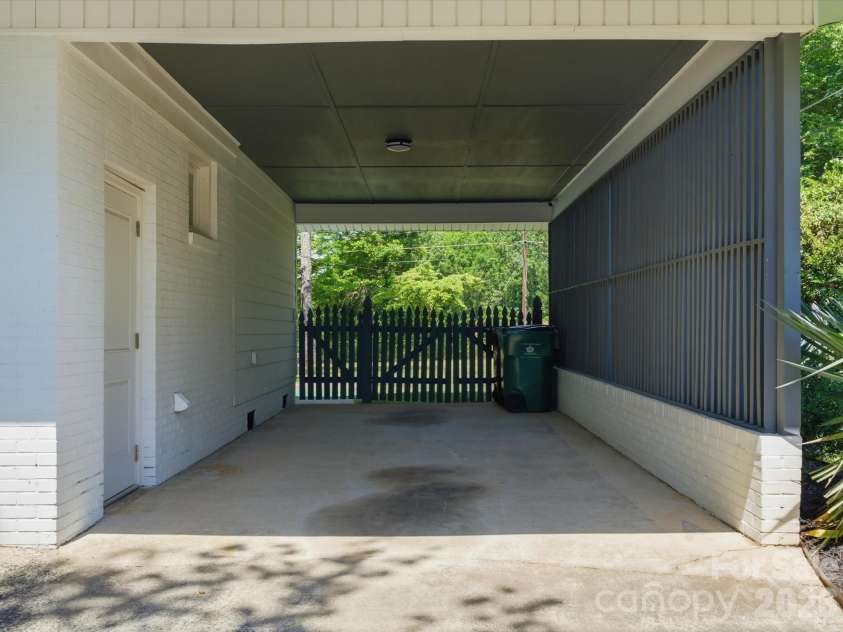 3633 Rosehaven Drive, Charlotte, NC 28205.  MLS# CAR4383444, YatesRealty ID 28107. Carport