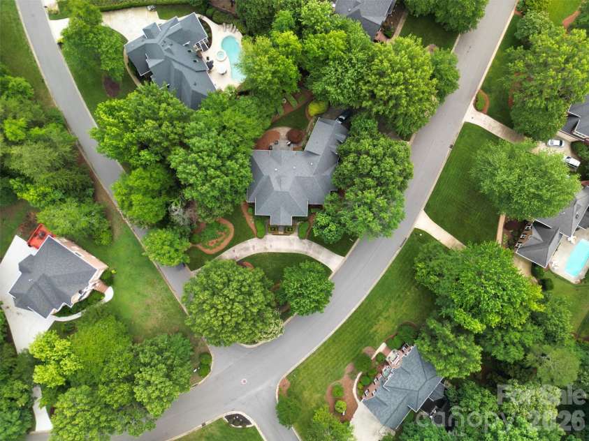 9533 Millen Drive, Harrisburg, NC 28075.  MLS# CAR4385489, YatesRealty ID 28108. Ariel view