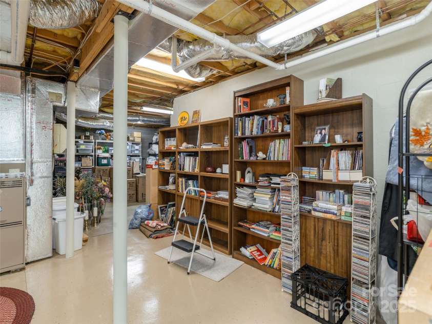30 Hillcreek Drive, Asheville, NC 28804.  MLS# CAR4304208, YatesRealty ID 2811. Lower Level Storage