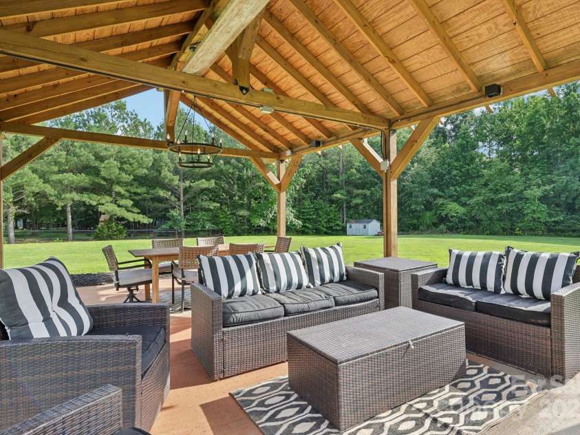 2018 Whiskery Court, York, SC 29745.  MLS# CAR4266476, YatesRealty ID 28111. Backyard Pergola